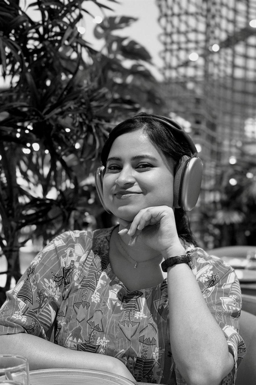 Shefali in her studio